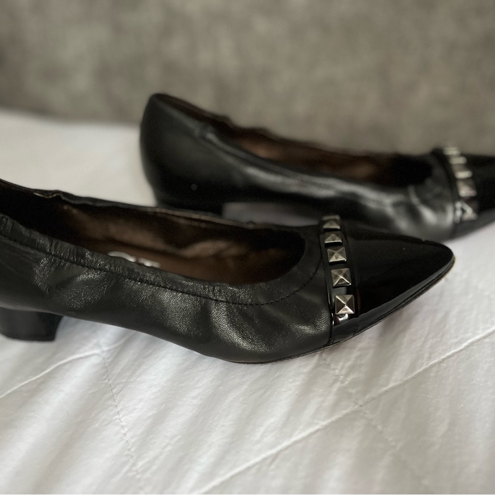 AGL Rock-Stud Pumps in black